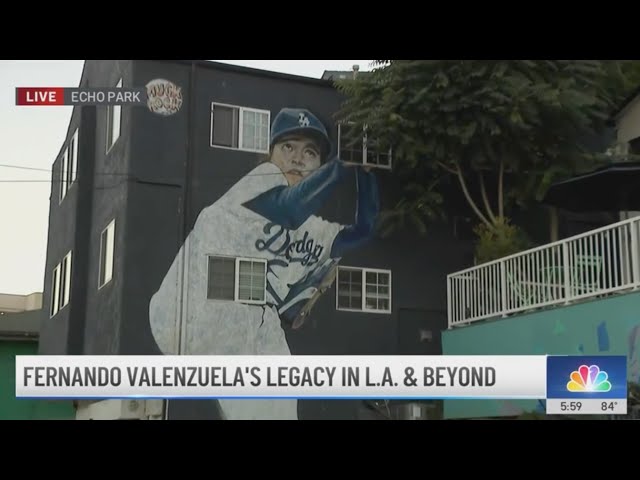 ⁣Fernando Valenzuela's impact on Los Angeles' Latino community