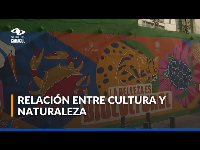 ⁣La COP16 lanzó La Belleza es Biocultural, muestra de la naturaleza plasmada en diferentes murales