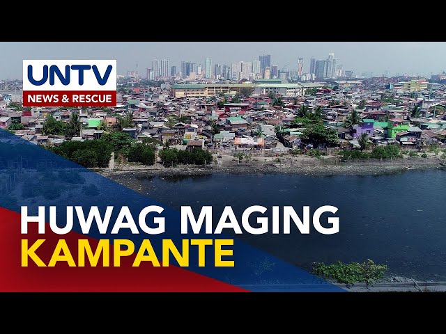 ⁣Mga residente sa baybayin sa Maynila, pinayuhan na wag maging kampante sa bagyo