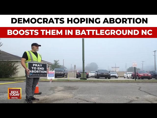 ⁣US Election: Democrats Hoping Abortion Boosts Them In Battleground NC