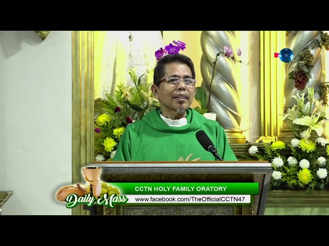 ⁣24 OCTOBER 2024 - HOMILY by Rev.  Fr. Jose Adonis Aquino