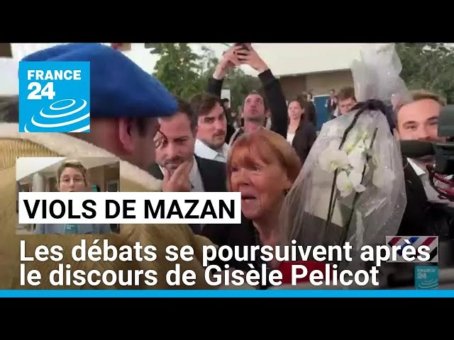 ⁣Procès des viols de Mazan : les débats se poursuivent après le discours de Gisèle Pelicot