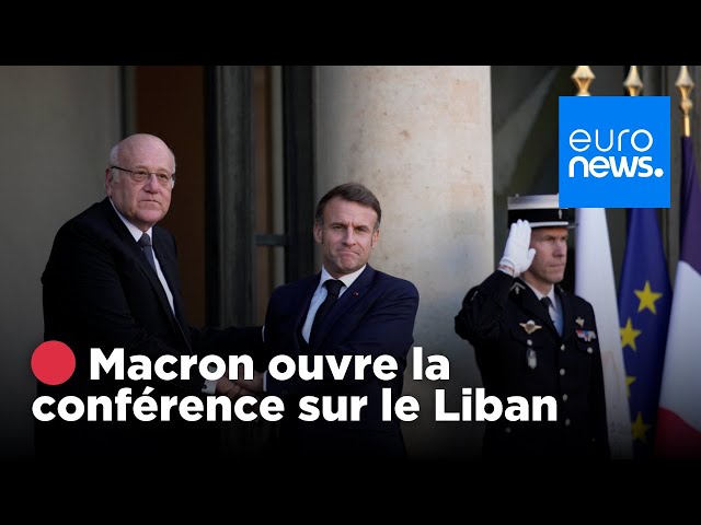 ⁣ REPLAY | Macron ouvre la conférence internationale sur la crise humanitaire au Liban | euronews 