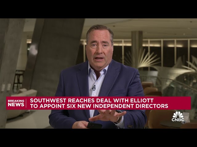 ⁣Southwest reaches deal with Elliott to appoint six new independent directors