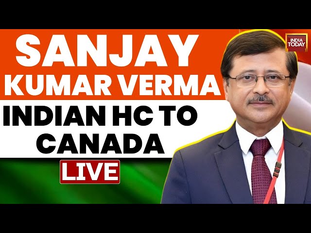 ⁣LIVE: Sanjay Verma Indian HC To Canada Exclusive Interview On India-Canada Face-off  | India Today