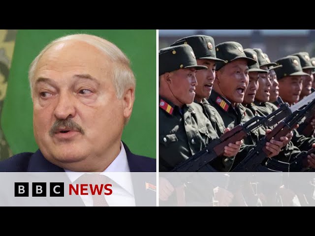 ⁣North Korea troops fighting with Russia in Ukraine is 'rubbish', says Belarus leader | BBC