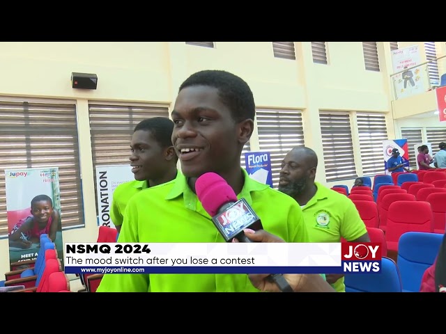 ⁣NSMQ 2024: The Mood Switch after you lose a contest