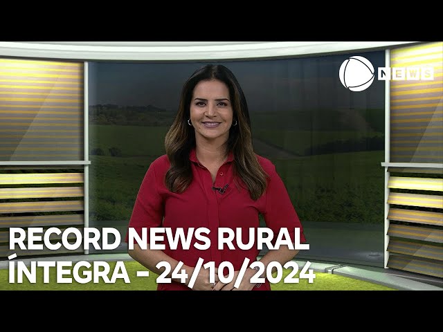 ⁣Record News Rural - 24/10/2024