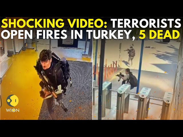 ⁣Turkey Terror Attack LIVE: At Least Five Killed, 22 Injured In Terror Attack On Aerospace Firm |WION