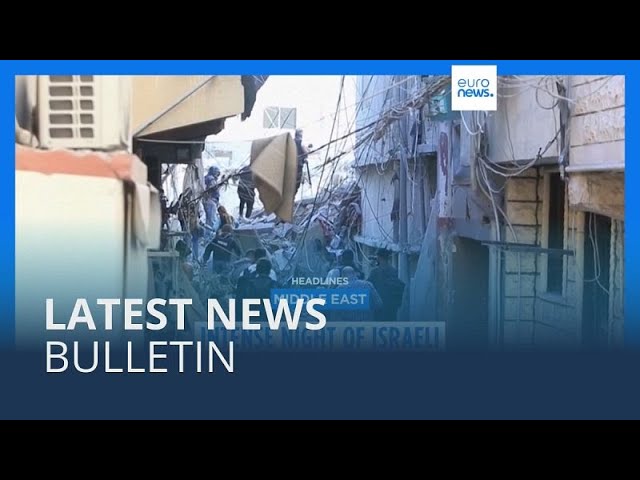 ⁣Latest news bulletin | October 24th – Midday