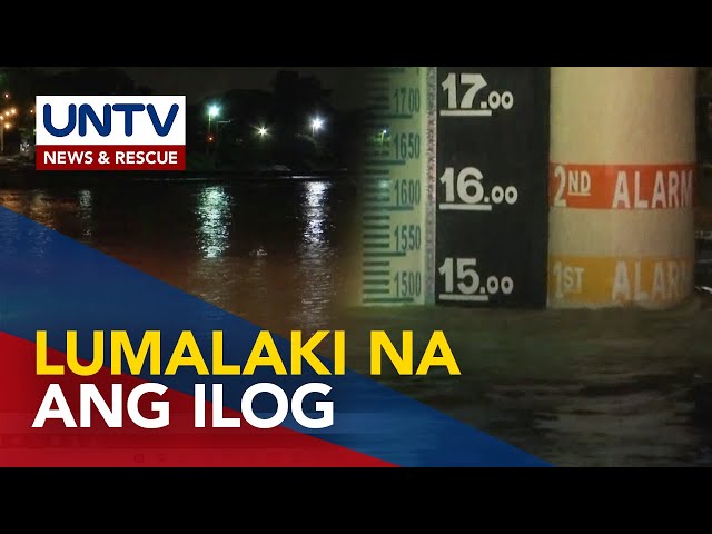 ⁣Antas ng tubig sa Marikina River, patuloy na tumataas; Pre-emptive evacuation, ipinatutupad nang LGU