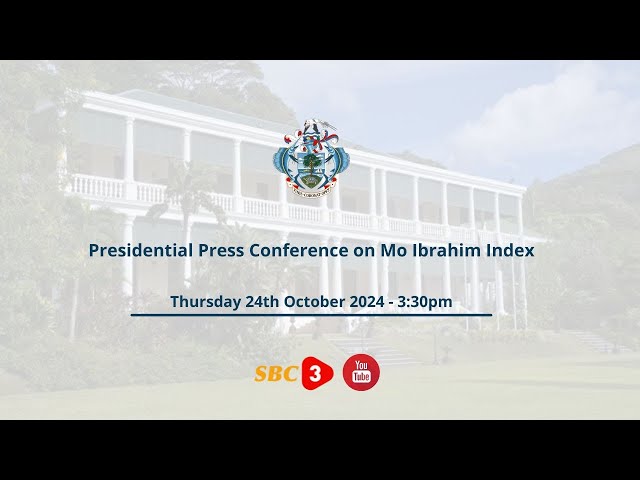 ⁣SBC LIVE |  PRESIDENTIAL PRESS CONFERENCE ON MO IBRAHIM INDEX-24.10.2024