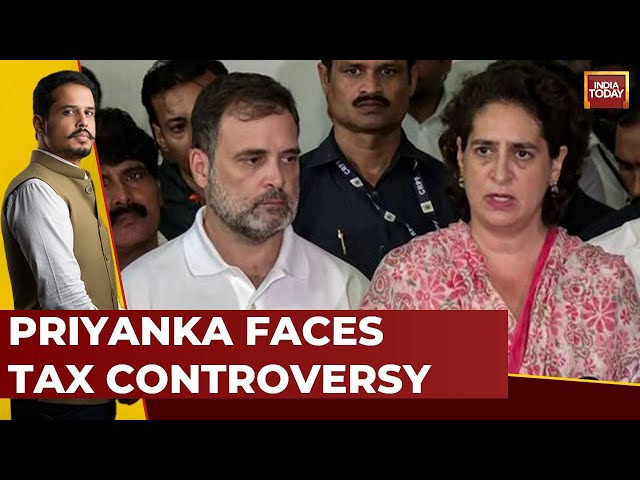 ⁣Wayanad Election War: Priyanka Gandhi Vadra Faces Tax Controversy | Shiv Aroor | India Today