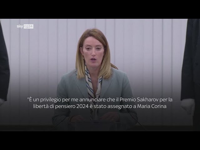 ⁣Premio Sakharov 2024 a politici dell'opposizione venezuelana