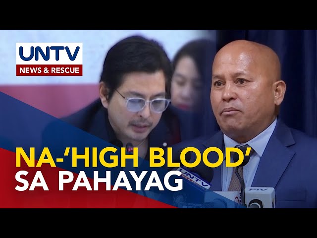 ⁣Sen. Dela Rosa, balak komprontahin si Rep. Fernandez; Senate probe sa drug war, sa Oct. 28 na