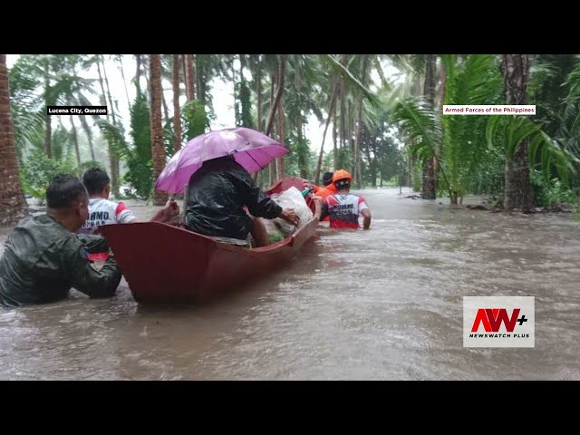 ⁣Bagyong Kristine nananalasa sa Luzon | NewsWatch Reports