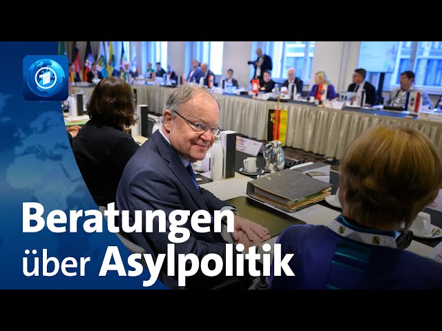 ⁣Ministerpräsidentenkonferenz diskutiert über deutsche Asylpolitik