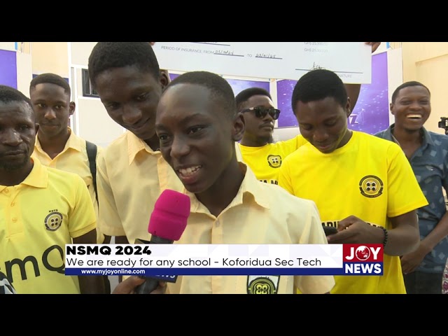 ⁣NSMQ 2024: We are ready for any school - Koforidua Sec Tech