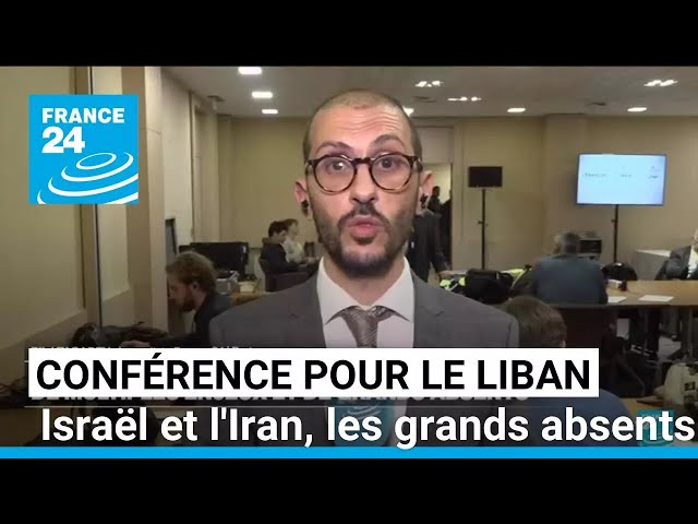 ⁣Conférence pour le Liban : Israël et l'Iran, les grands absents • FRANCE 24