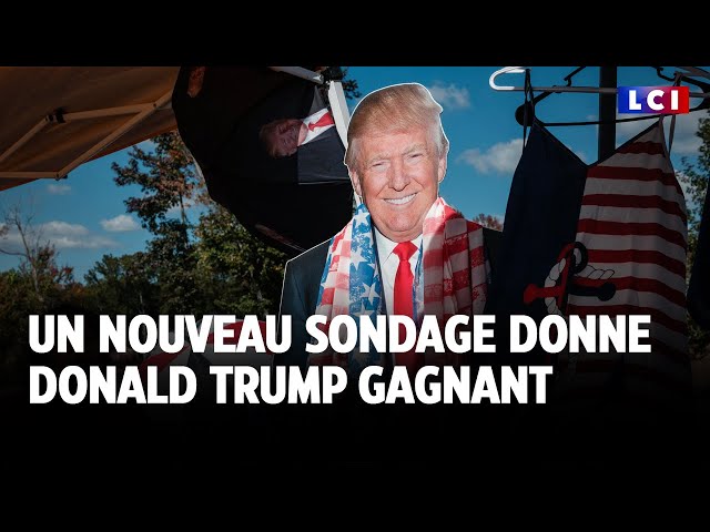 ⁣Élections américaines : Trump donné gagnant dans un nouveau sondage｜LCI