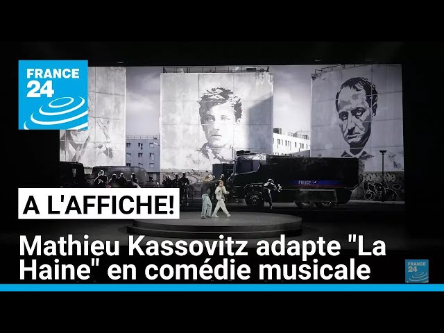 ⁣Mathieu Kassovitz adapte son film culte "La Haine" en comédie musicale • FRANCE 24