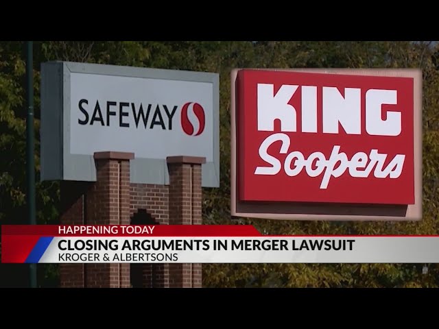 ⁣Closing arguments Thursday in Kroger, Albertsons lawsuit