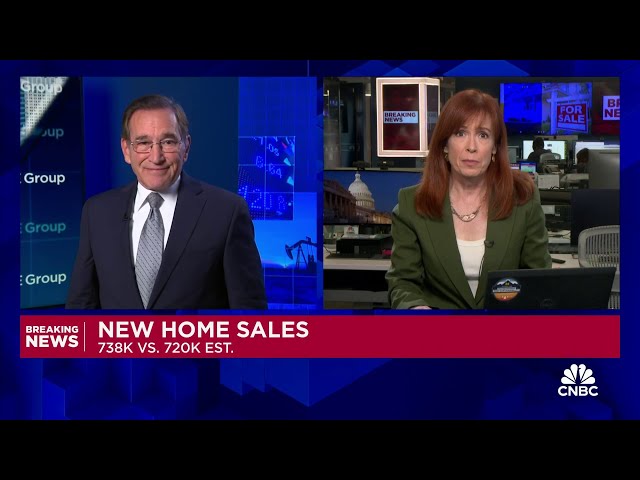 ⁣New home sales rise 4.1% in September