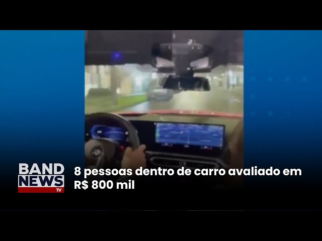 ⁣Grupo de jovens filmou o momento do acidente do Paraná | BandNews TV