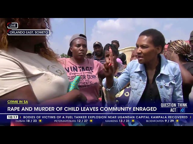 ⁣Police arrest Soweto rape and murder accused