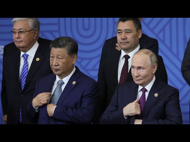 ⁣Putin praises BRICS as Western 'perverse methods' counterweight