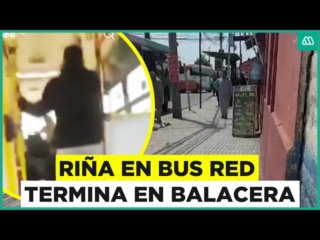 ⁣Riña en bus terminó en balacera: Testigo capta momento con su celular