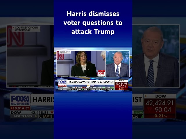 ⁣Varney: Harris’ only tactic is to go after Trump #shorts