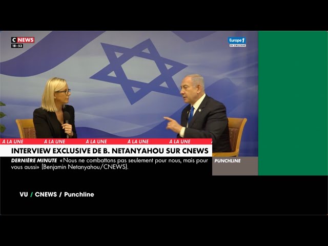 ⁣VU du 24/10/24 : Netanyahou félicite CNEWS