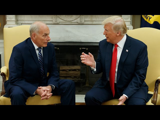 ⁣John Kelly says Trump fits 'fascist' definition, prefers 'dictator approach'