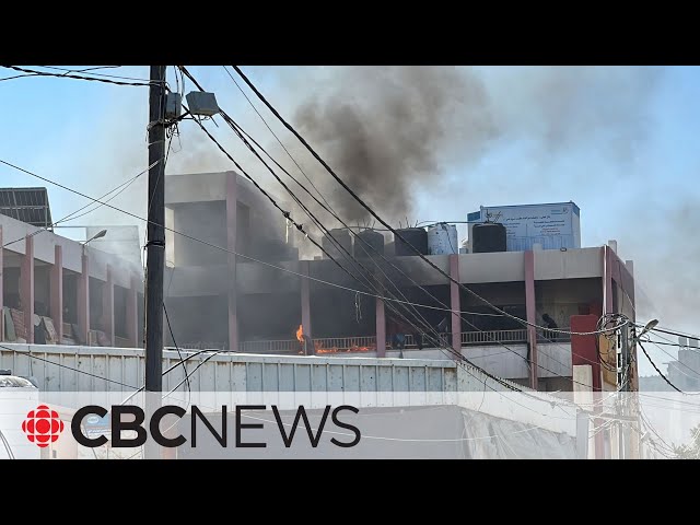 ⁣17 Palestinians killed in Israeli strike on school in central Gaza, hospital says