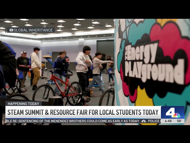 ⁣STEAM summit and resource fair for local students