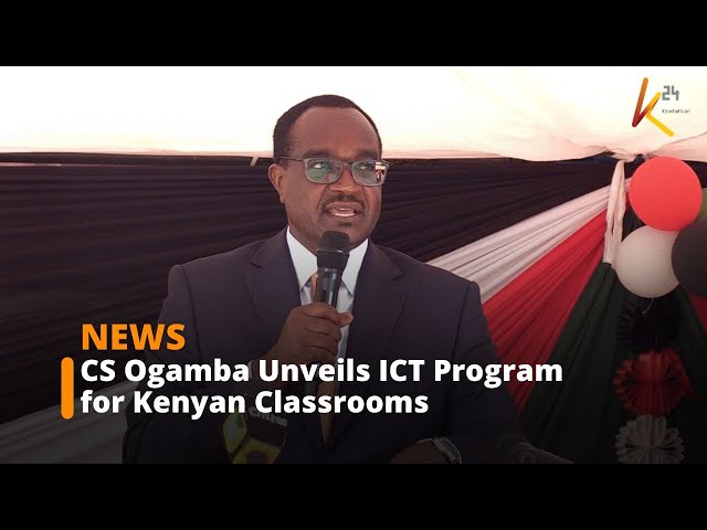 ⁣Education CS launches ICT integration program to boost classroom learning in Kenya