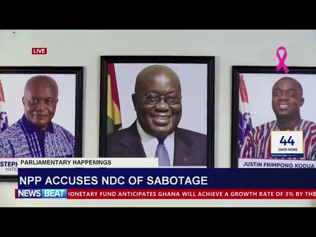 ⁣NPP Accuses NDC Of Sobotage