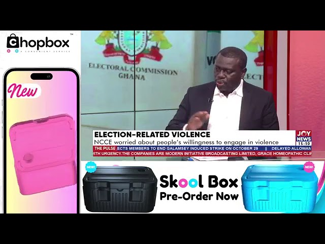 ⁣NCCE warns of growing voter inclination towards election-related violence || The Pulse (24-10-24)