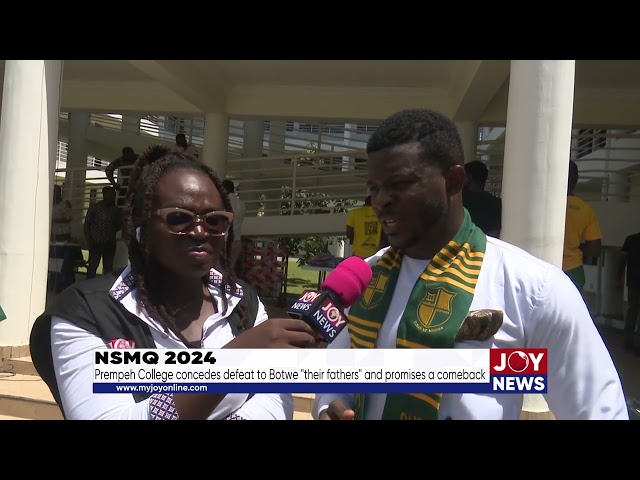 ⁣NSMQ 2024: Prempeh College concedes defeat to Botwe "their fathers" and promises a comebac