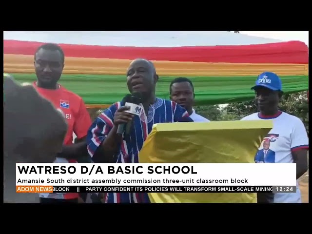 ⁣WATRESO D/A BASIC SCHOOL- Premtobre Kasee on Adom TV (24-10-24)