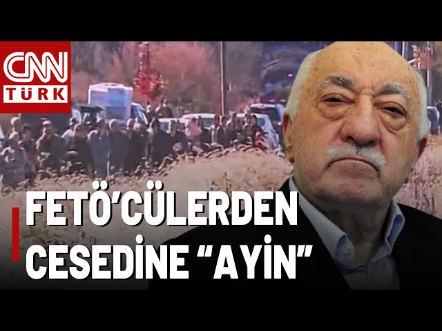 ⁣FETÖ'cüler Ceset Ayini İçin Toplandı! Ayin Sonrası Cesedi Çukura Gömecekler...