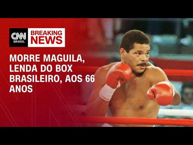 ⁣Morre Maguila, lenda do box brasileiro, aos 66 anos | CNN 360º