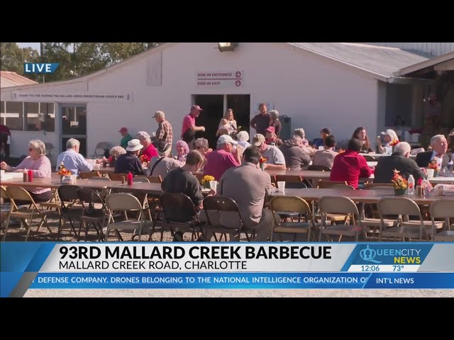 ⁣93rd Mallard Creek BBQ kicks off on Thursday