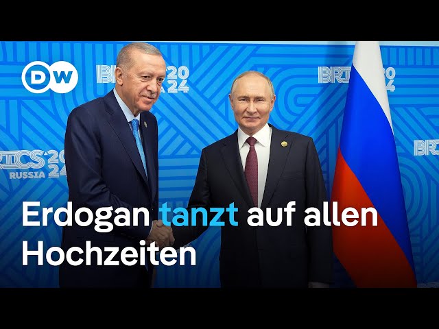 ⁣Die BRICS-Ambitionen der Türkei: Spielt der Präsident mit dem Westen? | DW Nachrichten