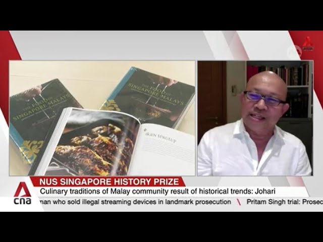 ⁣Khir Johari's book, 'The Food of Singapore Malays', wins NUS Singapore History Prize