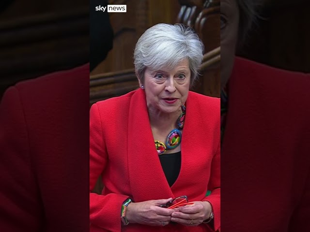 ⁣Theresa May attempts Scottish accent in House of Lords