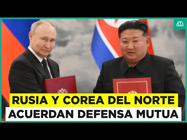 ⁣Rusia y Corea del Norte ratifican tratado de defensa mutua