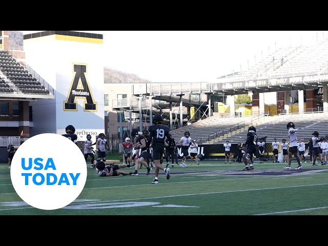 ⁣The App State Mountaineers prepare for first home game since Helene | USA TODAY