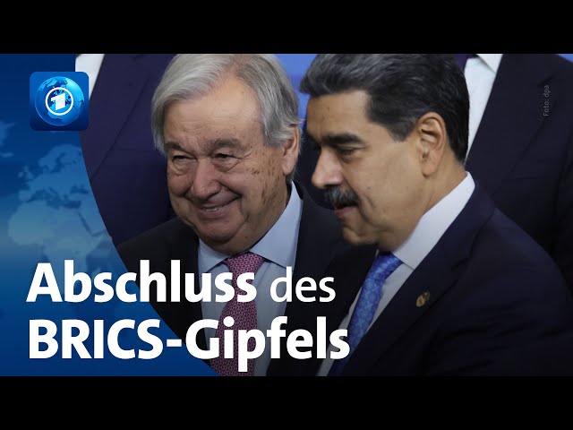 ⁣BRICS-Gipfel in Russland: Guterres fordert Frieden in der Ukraine